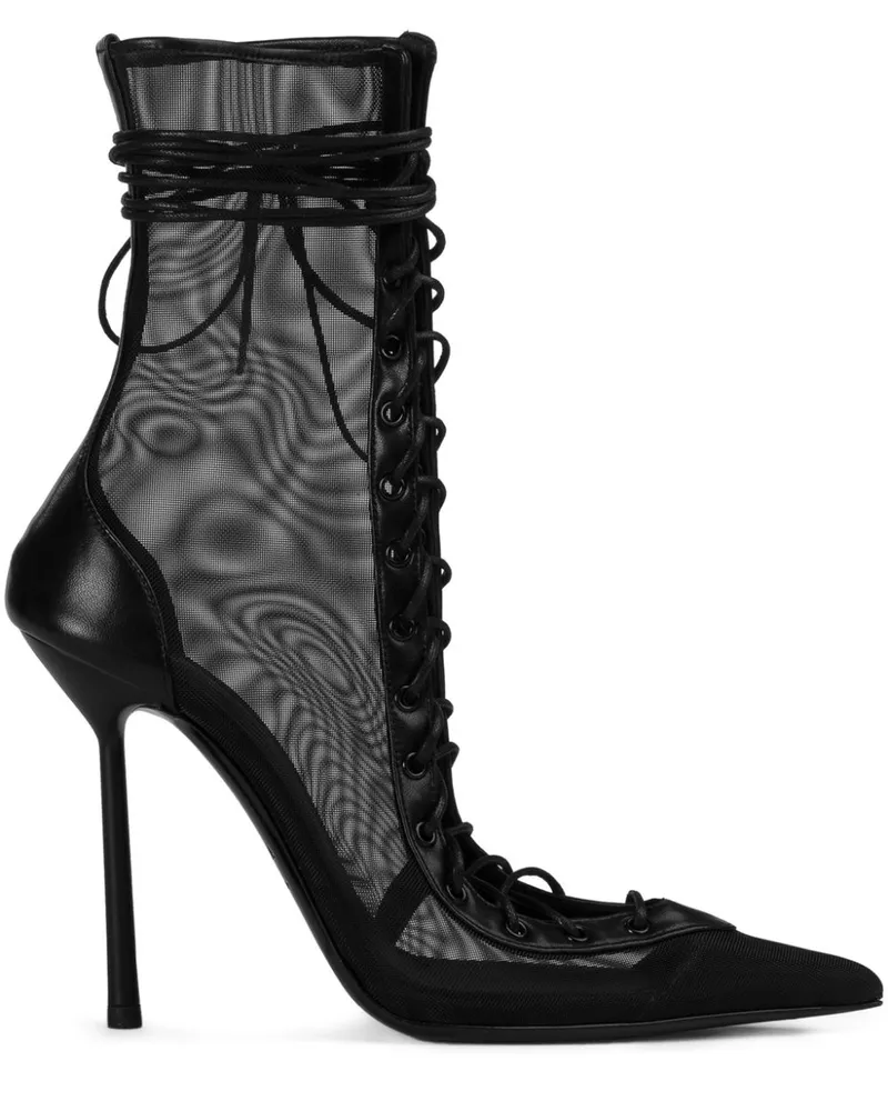 Le Silla Colette Stiefel 120mm - Schwarz Schwarz
