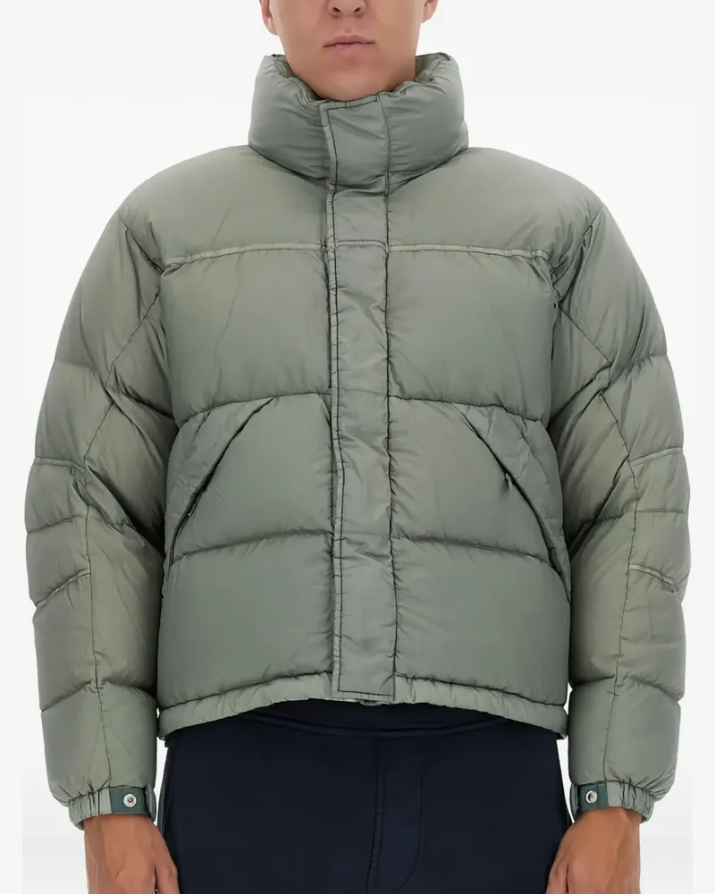 Ten c Gesteppte Jacke - Grün Grün