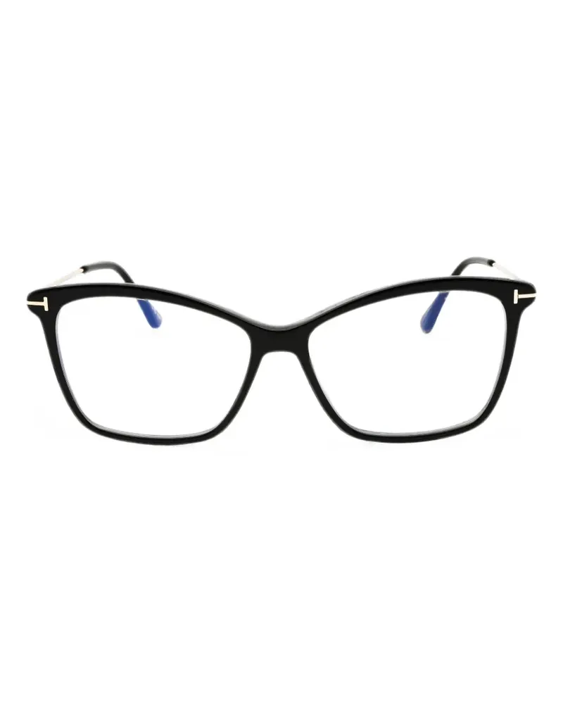 Tom Ford cat-eye frame glasses - Schwarz Schwarz