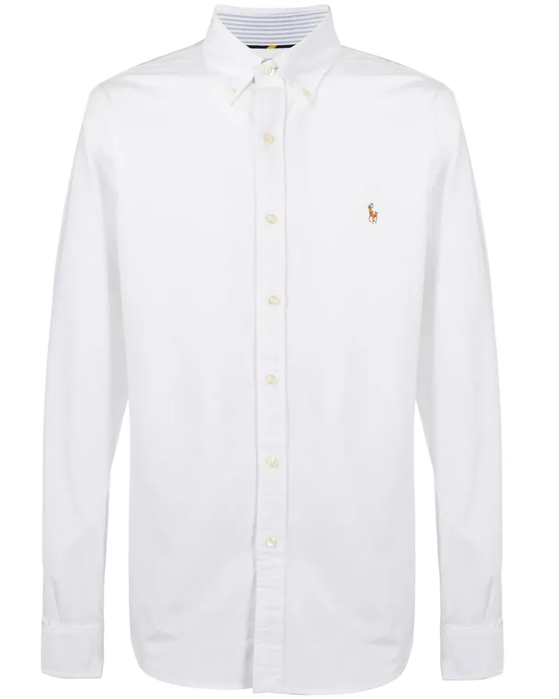 Ralph Lauren Gewebtes Hemd - Weiß Weiß