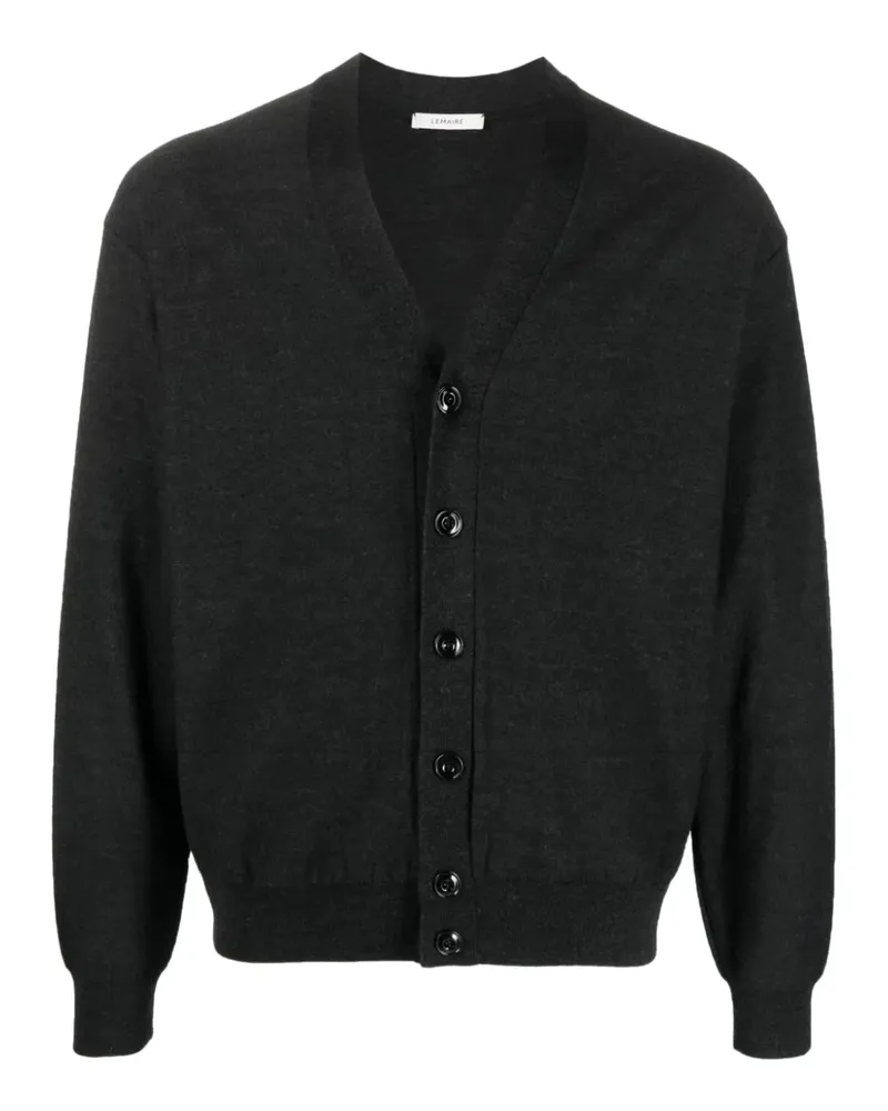 Christophe Lemaire Geknöpfter Cardigan - Grau Grau