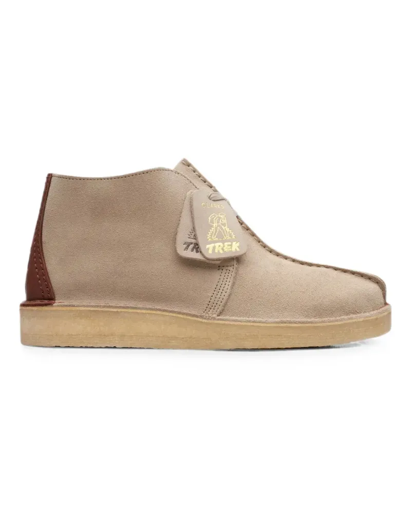Clarks Trek Hi 50 Desert-Boots - Nude Nude