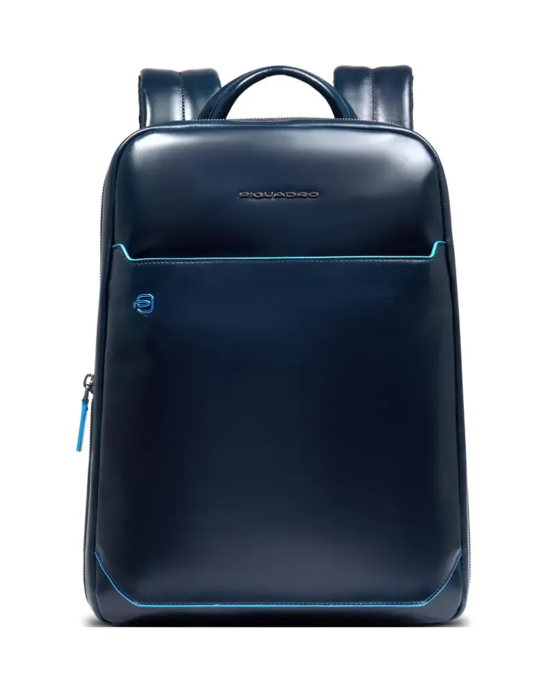 Piquadro Personalizable 14 laptop backpack - Blau Blau