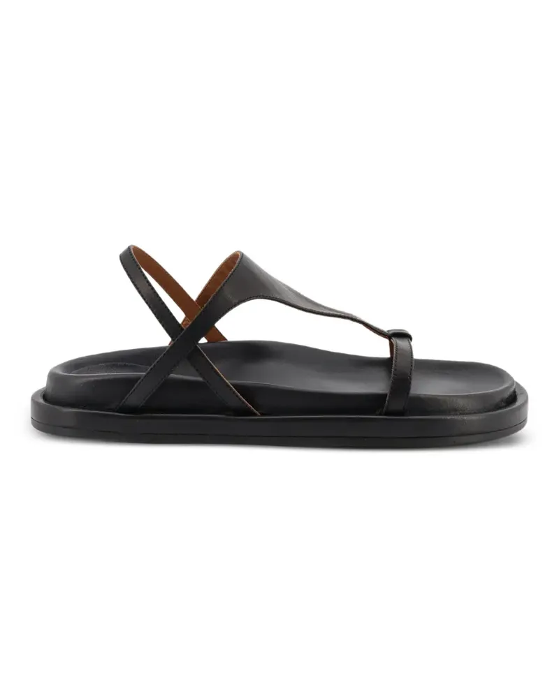 ATP Atelier Ultimo T-strap sandals - Schwarz Schwarz