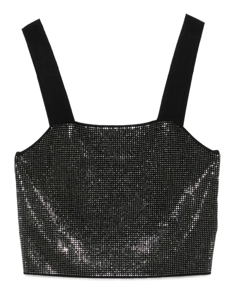 Maje Oberteil mit Strass - Schwarz Schwarz