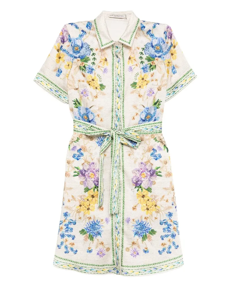 Mary Katrantzou Chima Kleid - Nude Nude