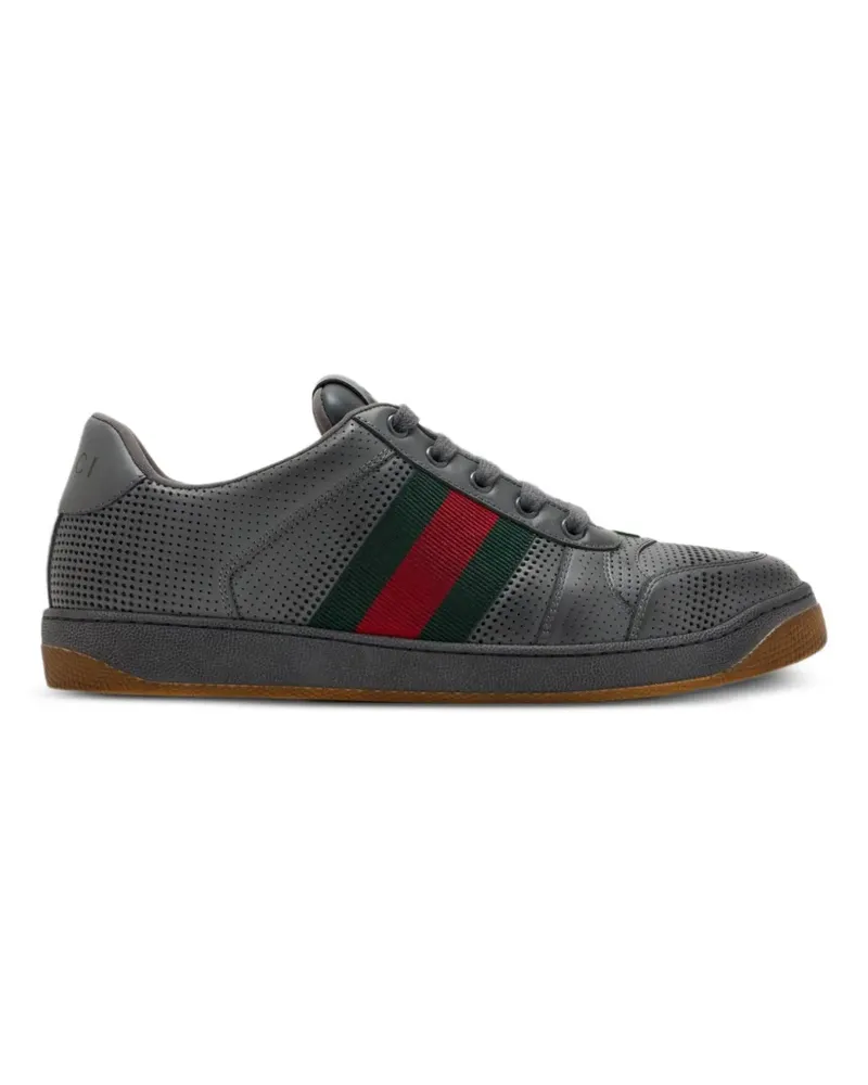 Gucci wornout-effect Screener sneakers - Grau Grau