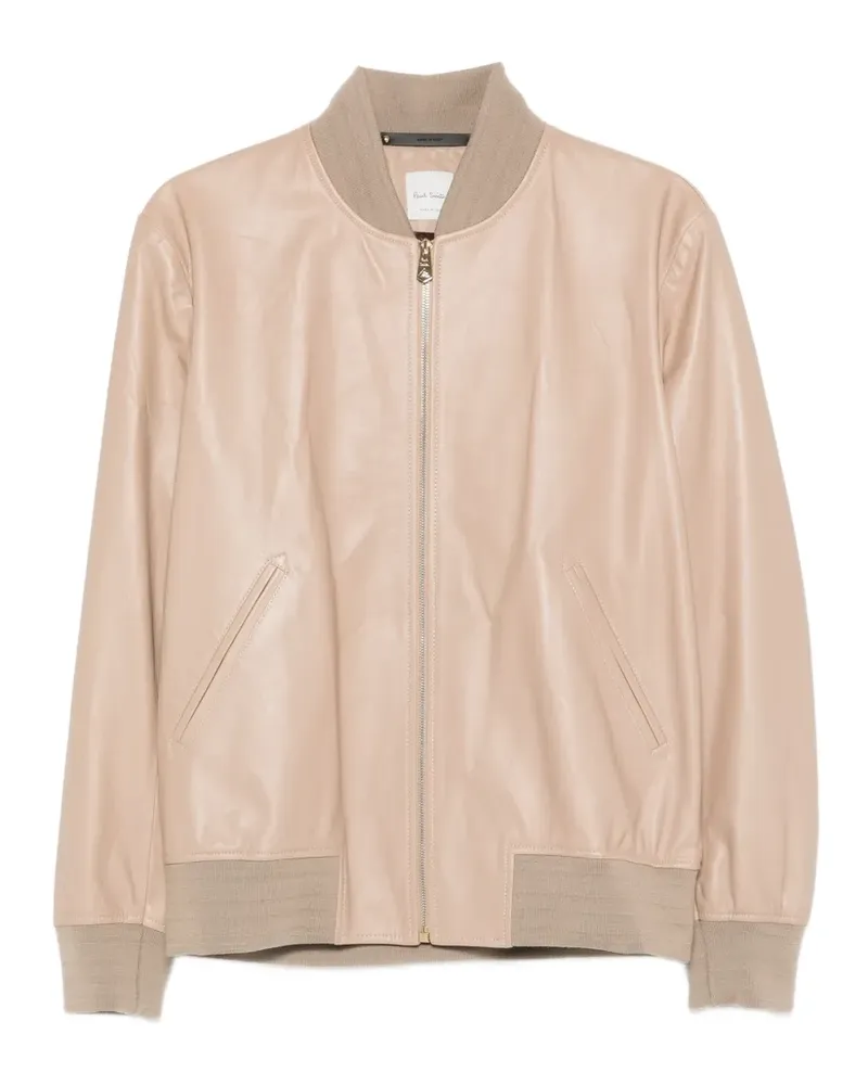 Paul Smith Bomberjacke mit Reißverschluss - Nude Nude