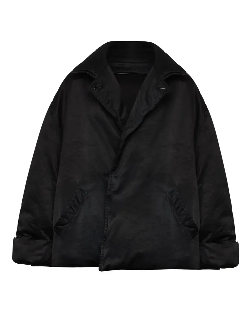 Maison Margiela Gefütterte Jacke - Schwarz Schwarz