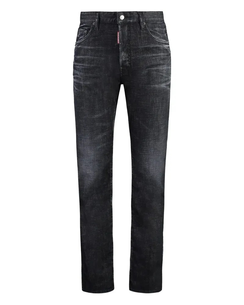 Dsquared2 Schmale Jeans - Schwarz Schwarz