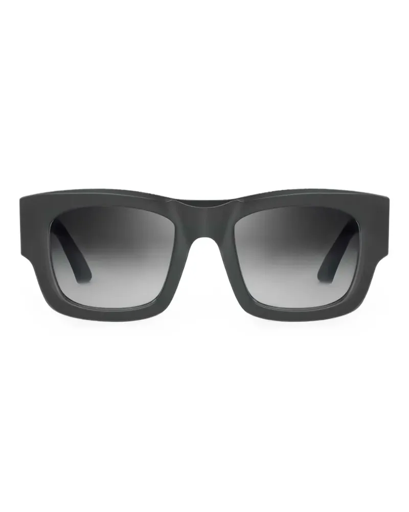 Bugatti 48M rectangle-frame sunglasses - Schwarz Schwarz