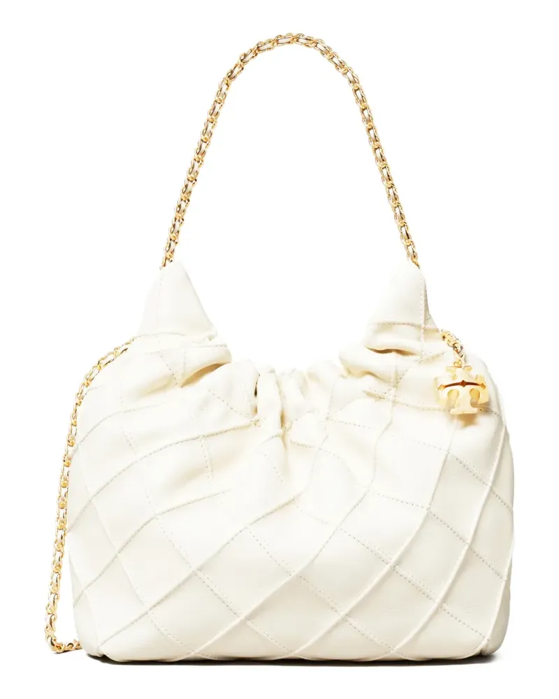 Tory Burch mini Fleming soft hobo bag - Nude Nude