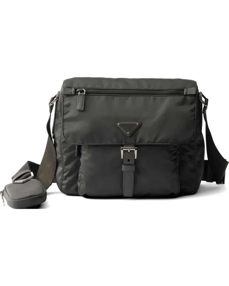 Prada Re-Nylon shoulder bag - Grau Grau