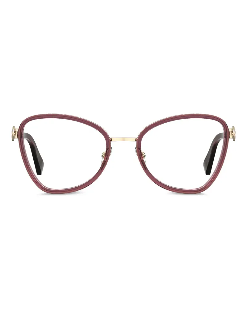 Moschino full-rim cat-eye glasses - Rot Rot