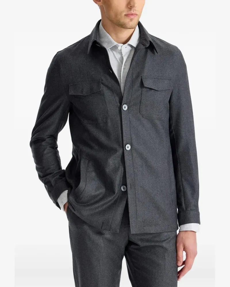 Tombolini Zero Gravity flap-pocket jacket - Grau Grau