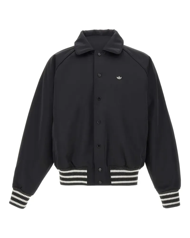 adidas Bomberjacke mit Logo - Schwarz Schwarz