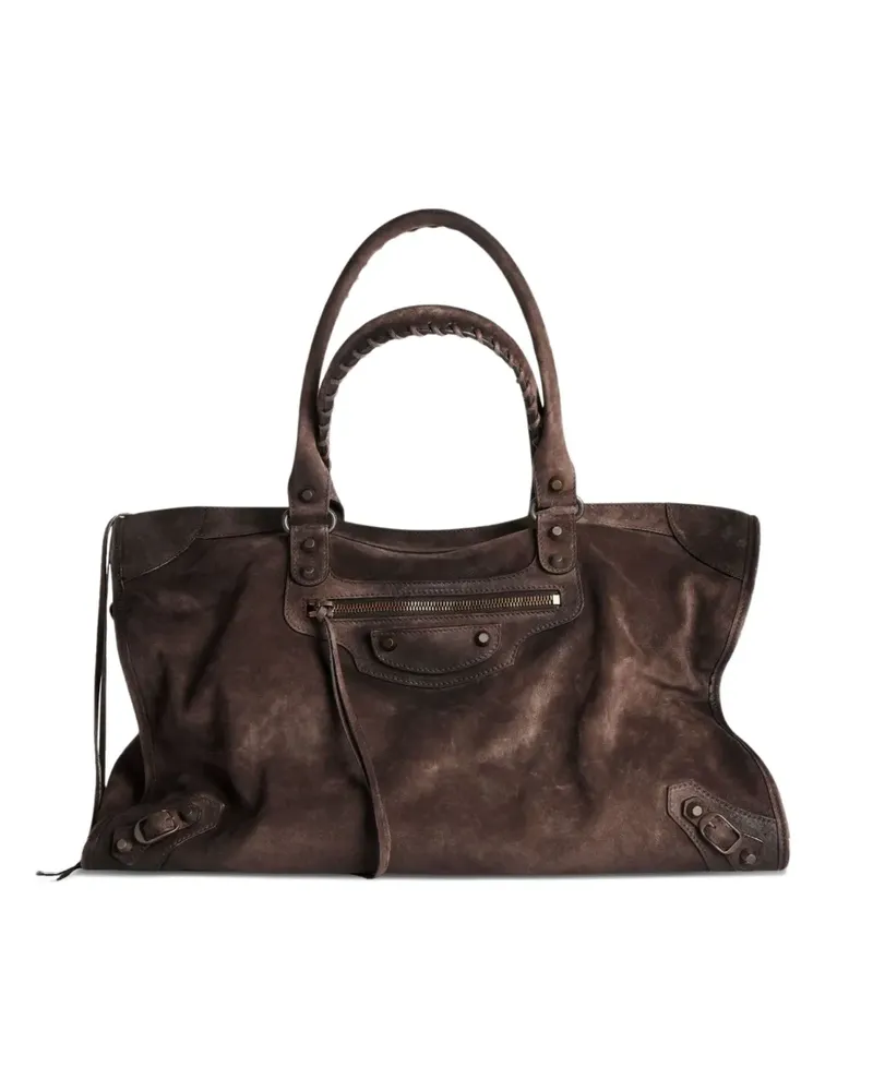 Balenciaga Klassische Clutch - Braun Braun