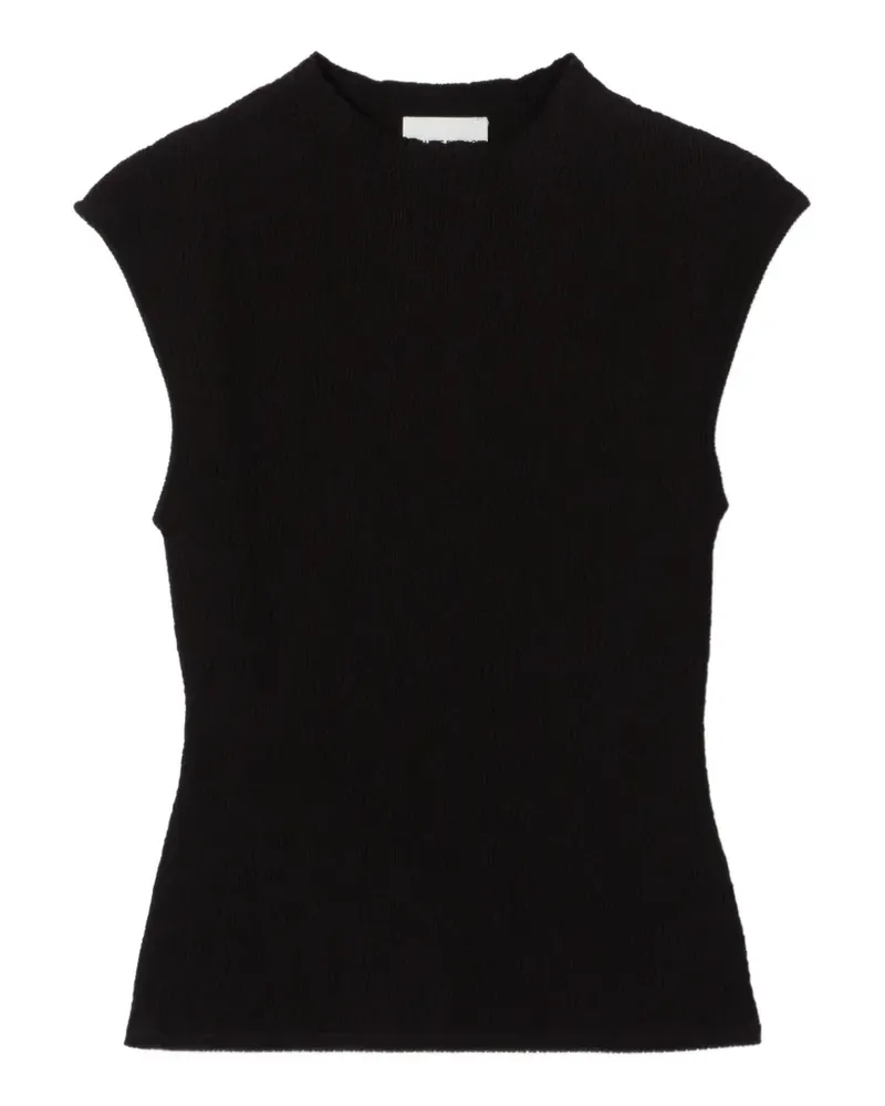 Claudie Pierlot Ärmelloses Top - Schwarz Schwarz
