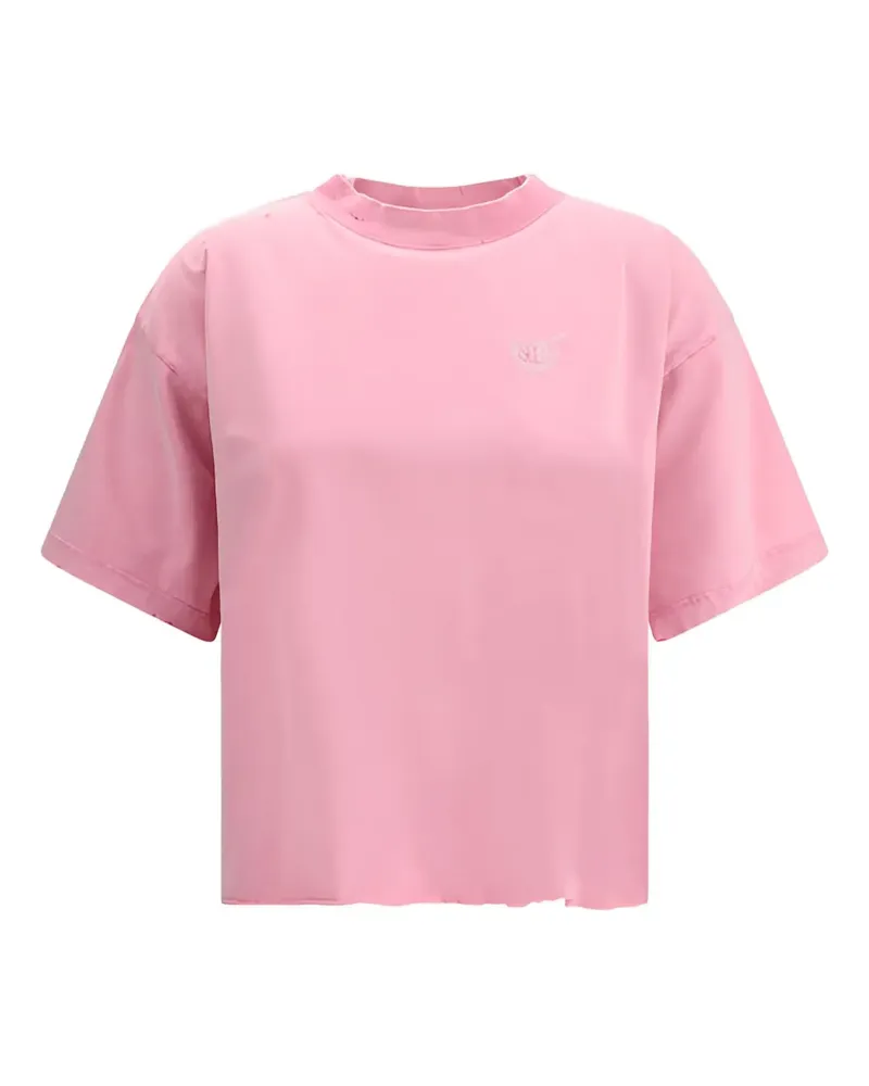 Balenciaga T-Shirt aus Baumwolle - Rosa Rosa