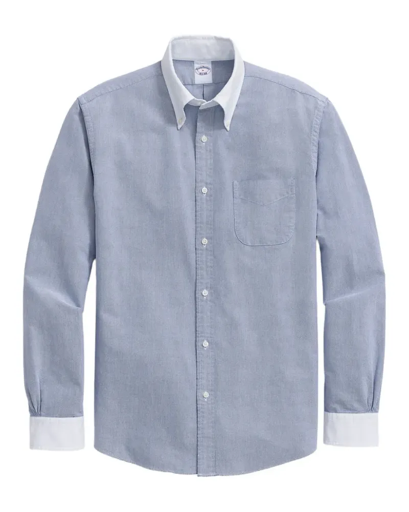 Brooks Brothers Klassisches Hemd - Blau Blau