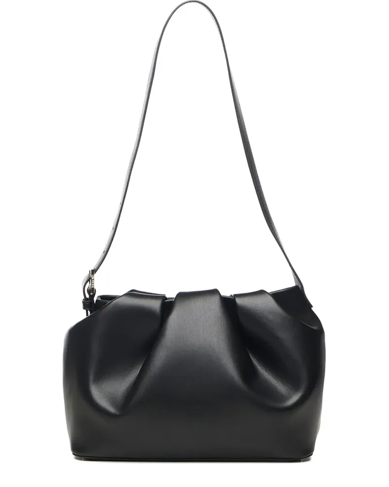 THEMOIRÈ Schultertasche mit Schnalle - Schwarz Schwarz