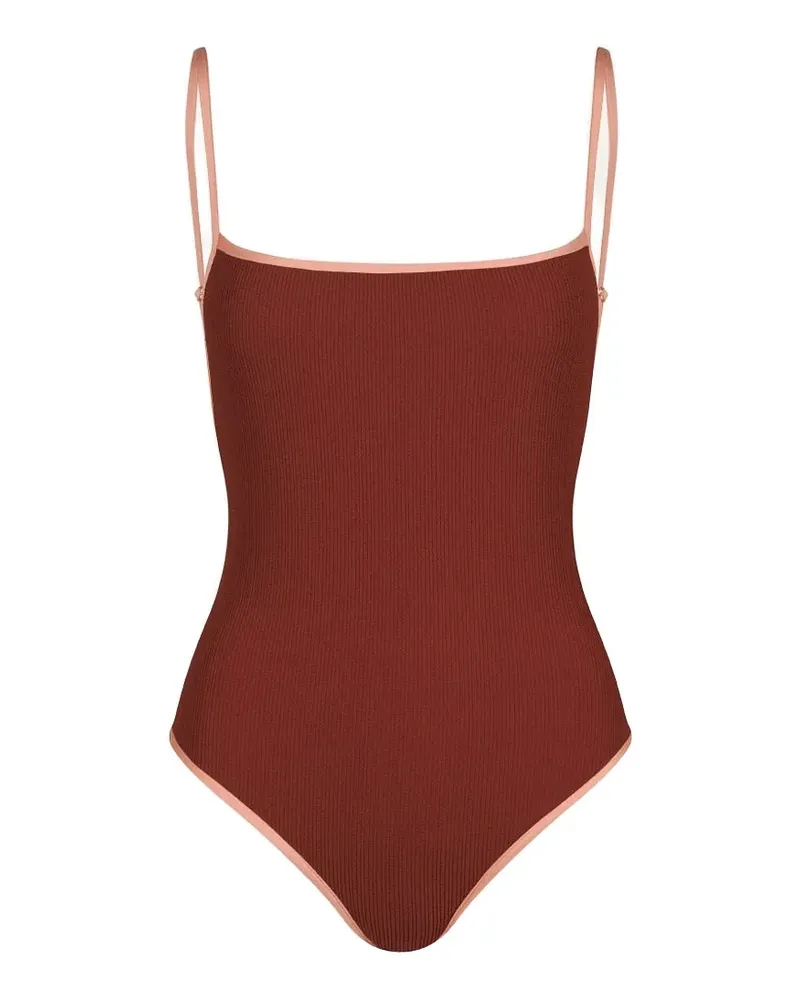 Johanna Ortiz Tropical Gaucha Badeanzug - Rot Rot