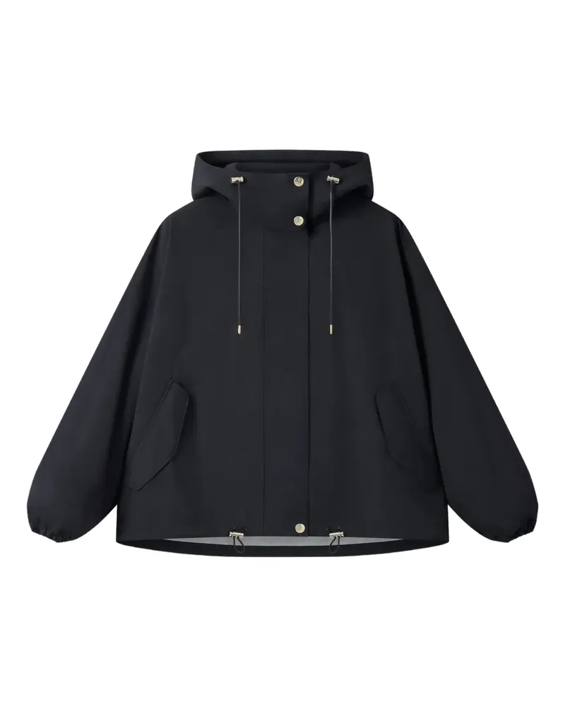 MACKINTOSH Skye Kapuzenjacke mit Kordelzug - Schwarz Schwarz