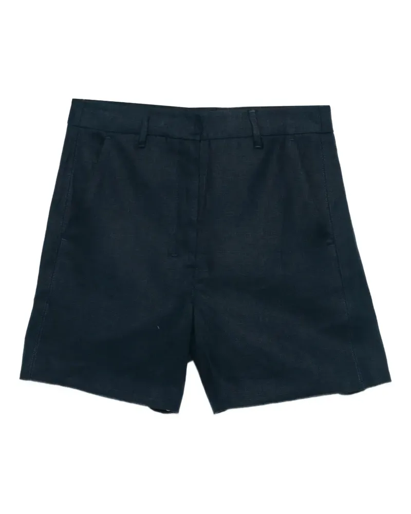 Max Mara Shorts mit Reißverschluss - Blau Blau