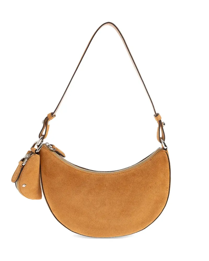 Kate Spade Duo suede crescent shoulder bag - Braun Braun