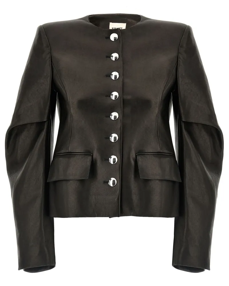 KHAITE Darlman Jacke - Schwarz Schwarz