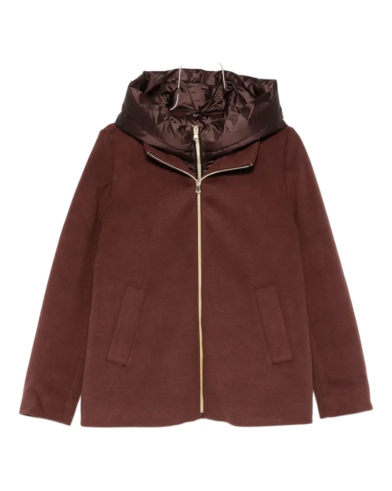 MARELLA Sorriso hooded zip-up jacket - Rot Rot