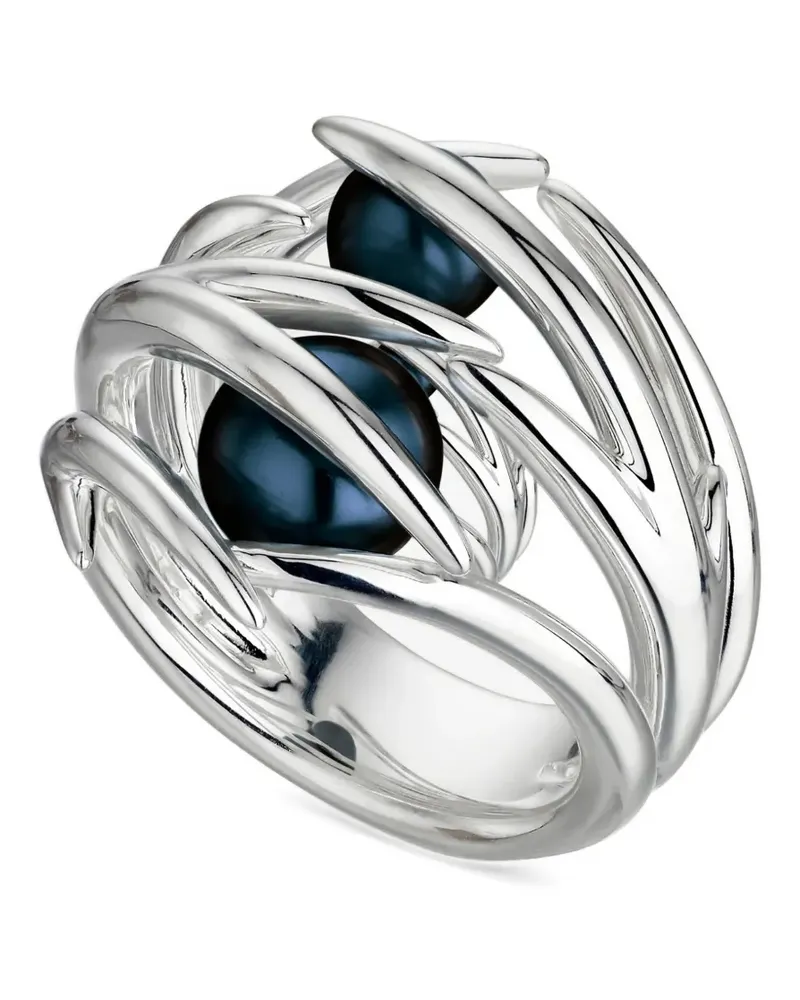 Shaun Leane Ring mit Perlen - Silber Silber