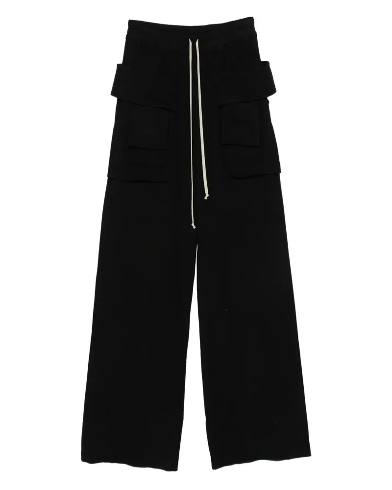 DRKSHDW by Rick Owens Jogginghose mit aufgesetzten Taschen - Schwarz Schwarz