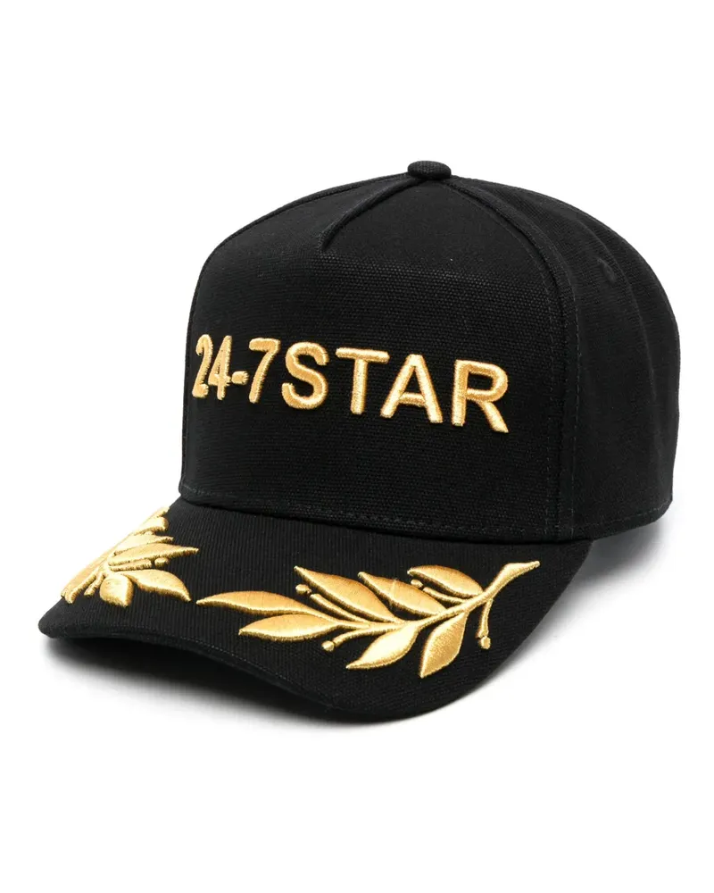 Dsquared2 24-7 Star Baseballkappe - Schwarz Schwarz