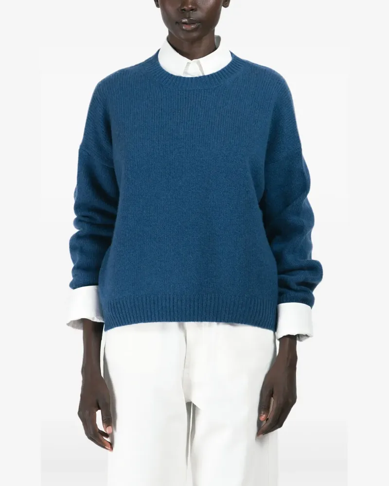 arch4 Pullover aus Kaschmir - Blau Blau