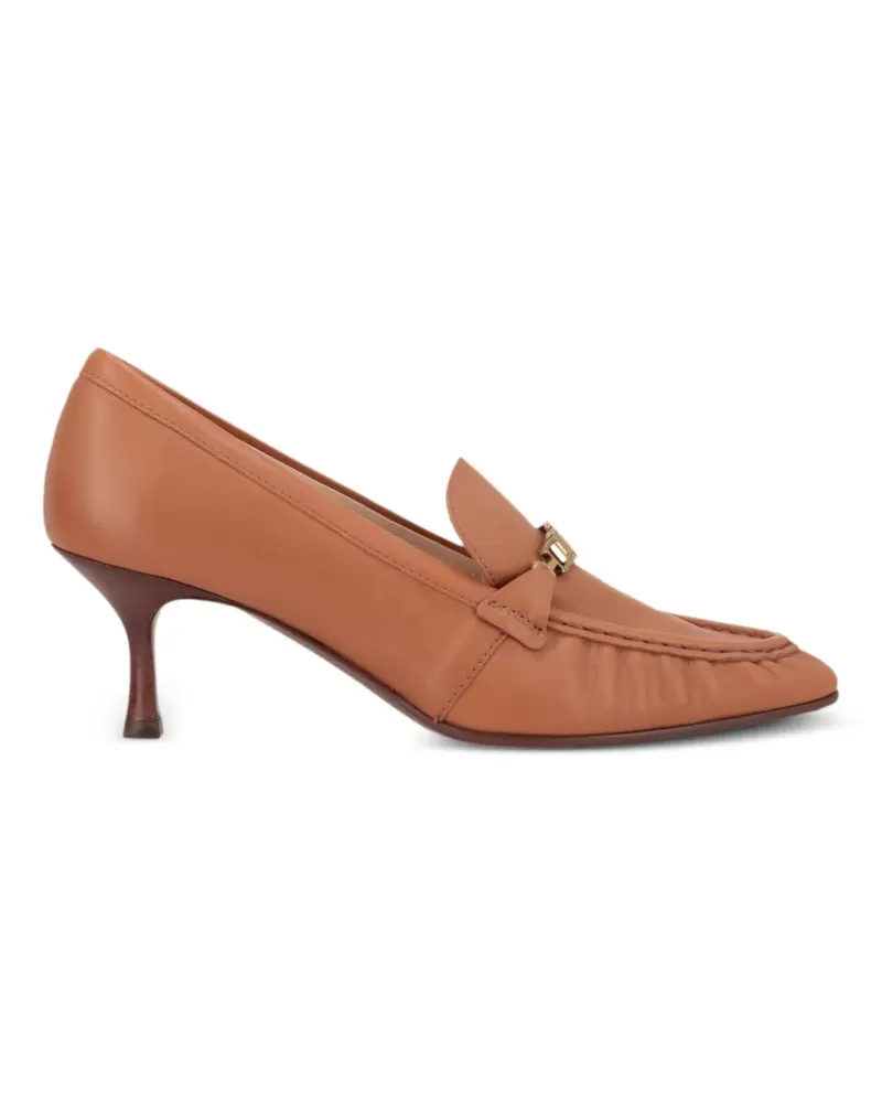 TOD'S Pumps mit Kettenriemen - Braun Braun