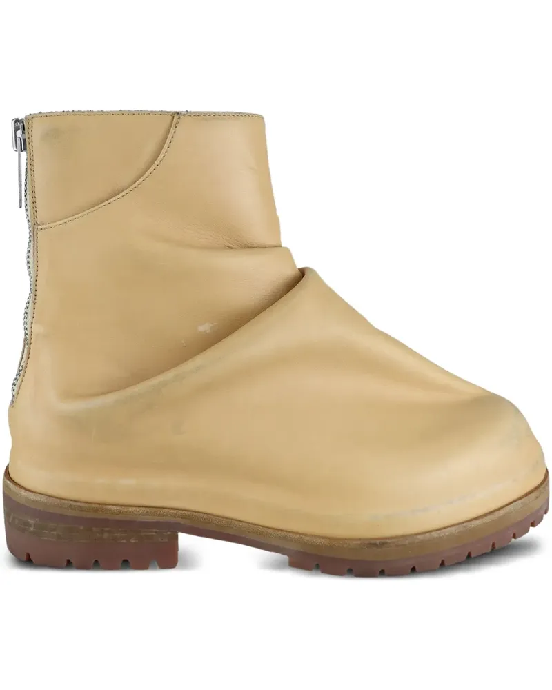 FourTwoFour on Fairfax MARATHON Stiefel mit Reißverschluss - Gelb Gelb