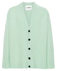 Jil Sander Klassischer Cardigan Grün