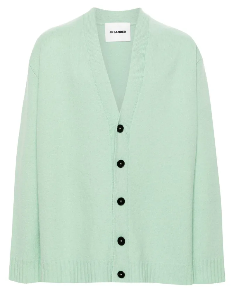 Jil Sander Klassischer Cardigan - Grün Grün