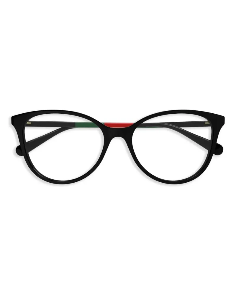 Gucci Brille im Cat-Eye-Design - Schwarz Schwarz