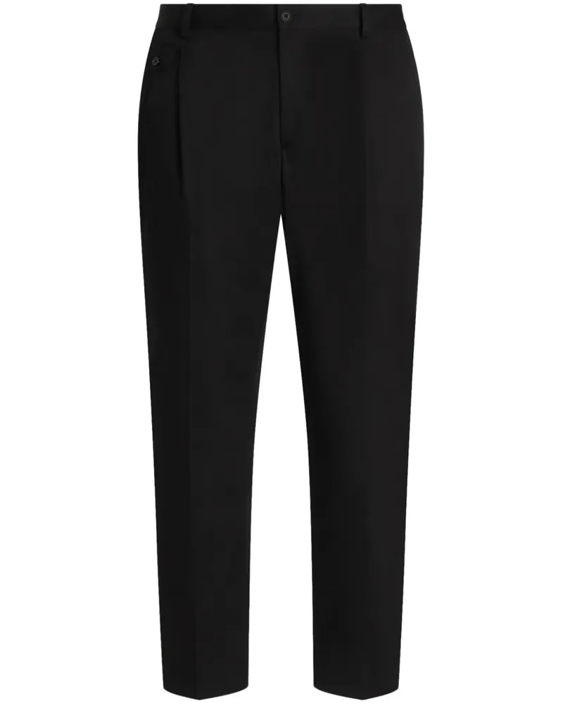 Dolce & Gabbana Hose mit schmalem Schnitt - Schwarz Schwarz