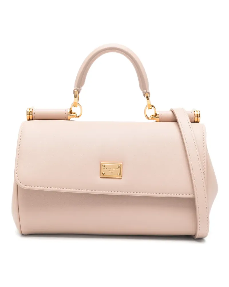 Dolce & Gabbana mini My Sicily top-handle tote bag - Rosa Rosa