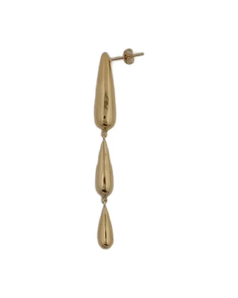 RAGBAG Oculus drop earrings - Gold Gold