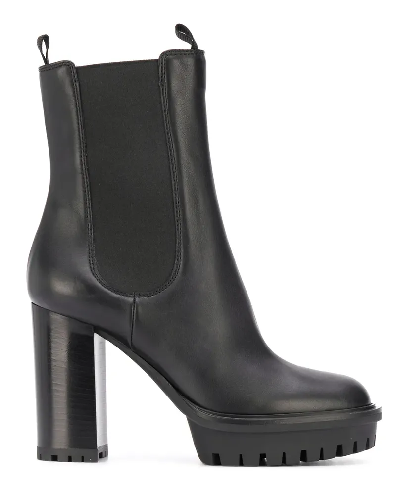 Gianvito Rossi Klassische Chelsea-Boots - Schwarz Schwarz