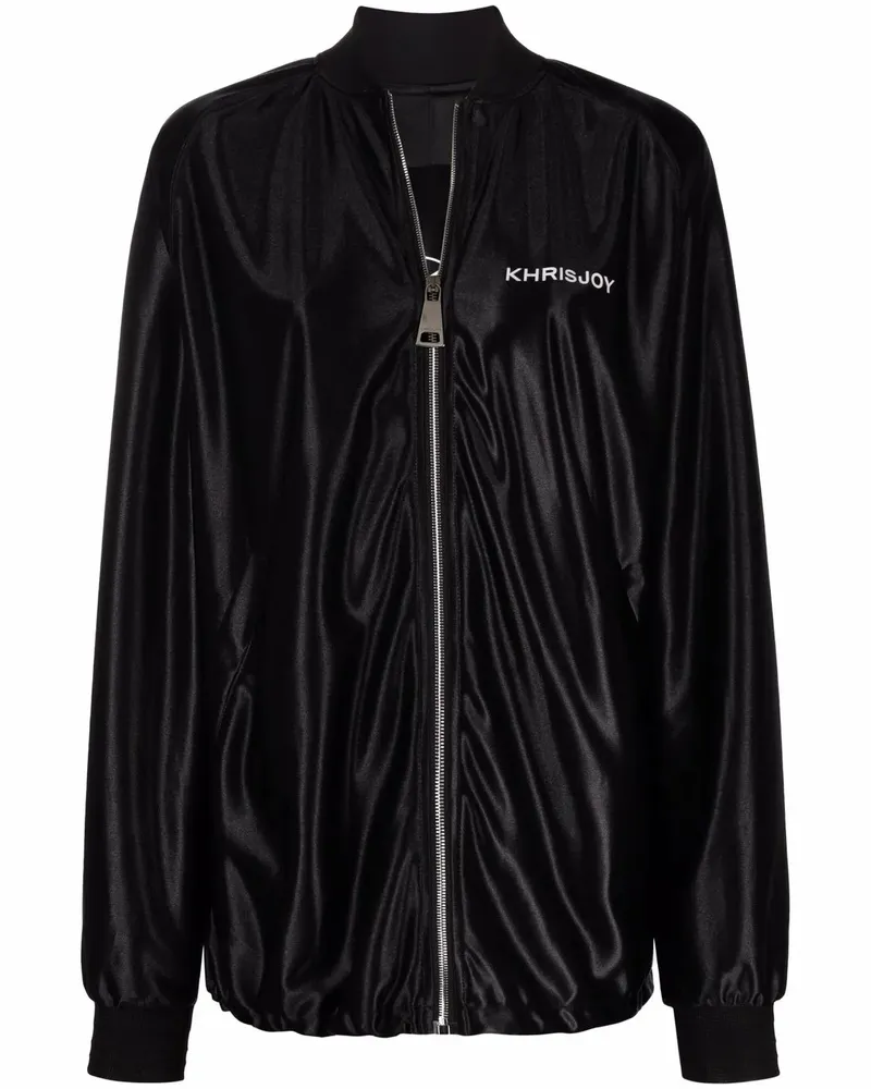 KHRISJOY Jacke mit Logo - Schwarz Schwarz