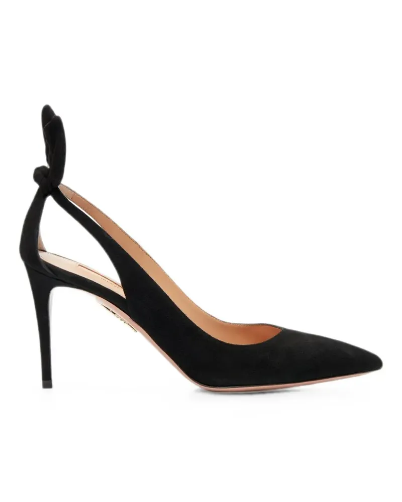 Aquazzura Bow Tie pumps 85 - Schwarz Schwarz