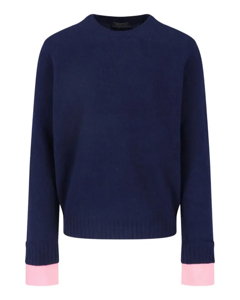 Prada Pullover mit Rundhalsausschnitt - Blau Blau