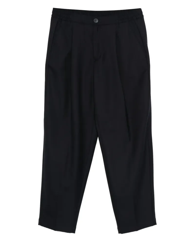 Herno Hose mit elastischem Bund - Blau Blau