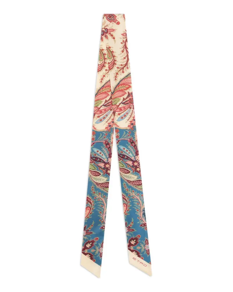 Etro Schal mit Paisleymuster - Rot Rot