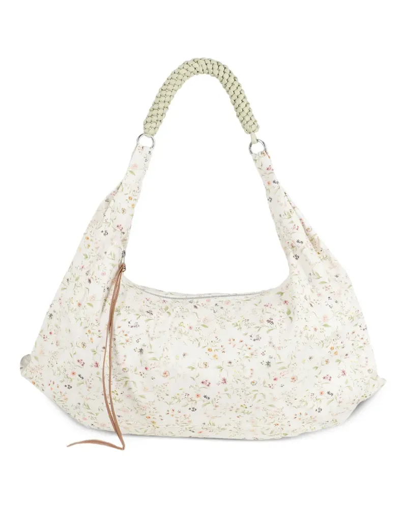 TELA floral shoulder bag - Nude Nude